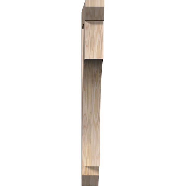 Westlake Slat Smooth Bracket, Douglas Fir, 3 1/2W X 28D X 36H